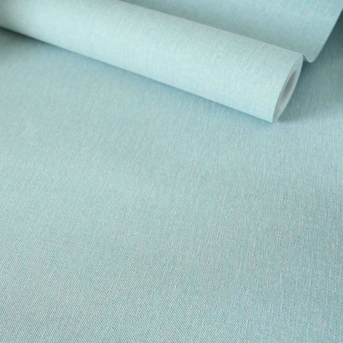 Papier peint vinyle sur intissé - Intemporel - Texture grainée bleu gris decoweb.com - Rouleau(x)