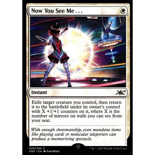 Now You See Me... - Magic - Unfinity Vo - C - 20/244