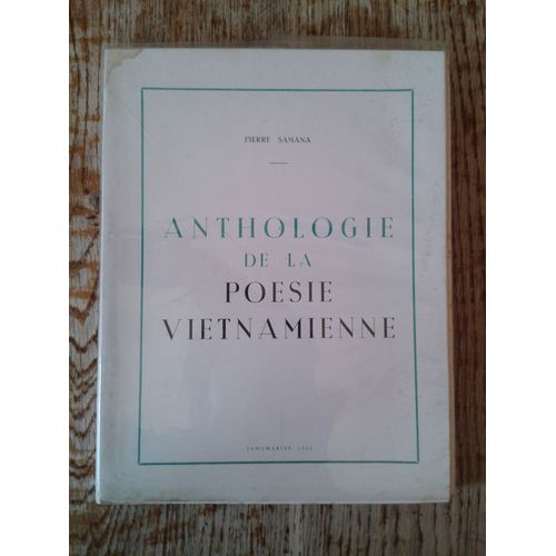 Anthologie De La Poesie Vietnamienne