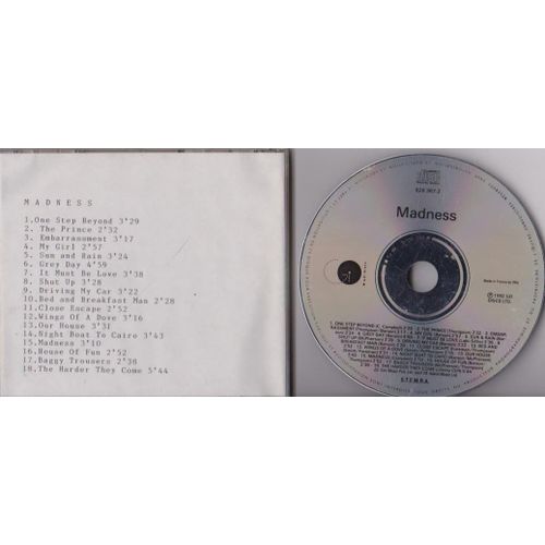 Cd Madness Live 1992 - One Step Beyond - The Prince Embarassment -