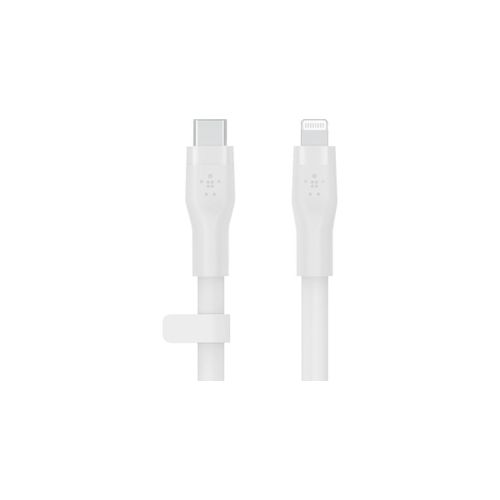 Belkin BOOST CHARGE - Câble Lightning - 24 pin USB-C mâle pour Lightning mâle - 3 m - blanc