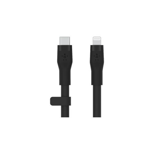 Belkin BOOST CHARGE - Câble Lightning - 24 pin USB-C mâle pour Lightning mâle - 3 m - noir
