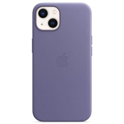 Apple - Coque De Protection Pour Téléphone Portable - Avec Magsafe - Cuir - Glycine - Pour Iphone 13