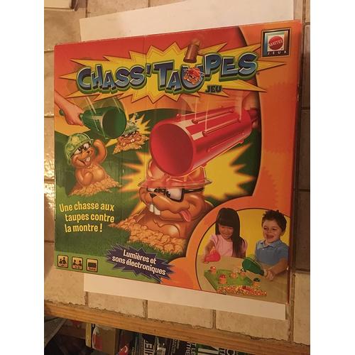 Mattel Games - Chasstaupes - Jeu de Société Enfant - 1 ou 2