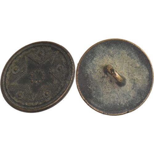 Bouton Ancien - Etoile - 15.7 Mm - 09-155