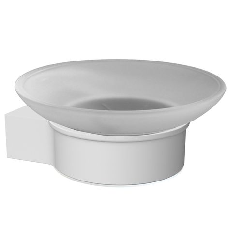 Porte-savon mural blanc Allibert Loft Game