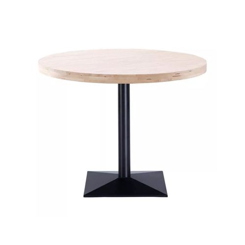 Table De Repas Ronde Bois Clair D110