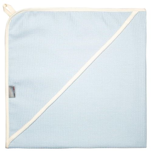 Cape De Bain Bébé En Coton Nid D'abeille 75 X 75cm