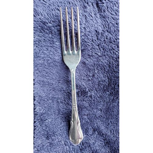 Fourchette Plaquée Argent Fabriquée En Angleterre. Arthur Price A1 Silver Plate. 20.2 Cm. 68 Grammes