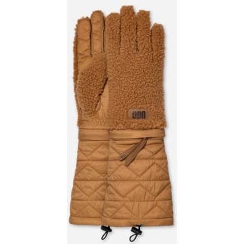 Gant Modulaire En Fluff In Brown, Taille L/Xl, Polyester