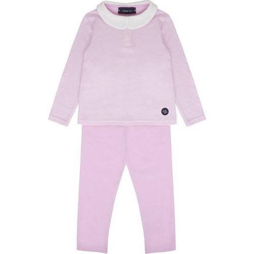 Ensemble Pyjama Kids - Coton Enfant Mauve Rose/Milk 8 Ans