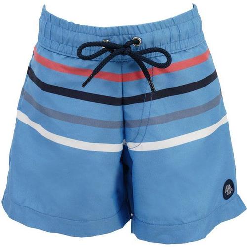 Short De Bain Kids Enfant Blue/Sanguine/Md/Jean/Blanc 8 Ans