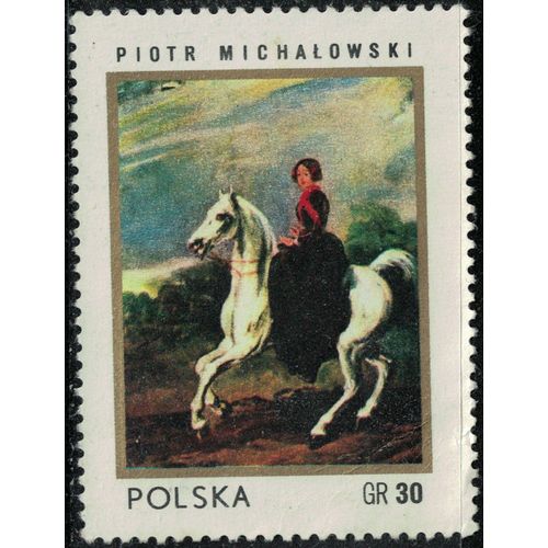 Pologne 1972 Used Cheval Amazone Par Piotr Michalowski Y&t Pl 2031 Su