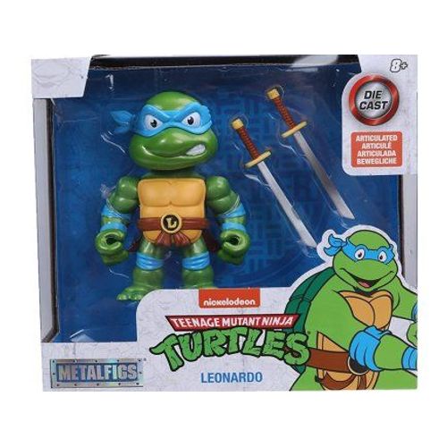Coffret Tortues Ninja Leonardo Accessoires Figurine Métal 10