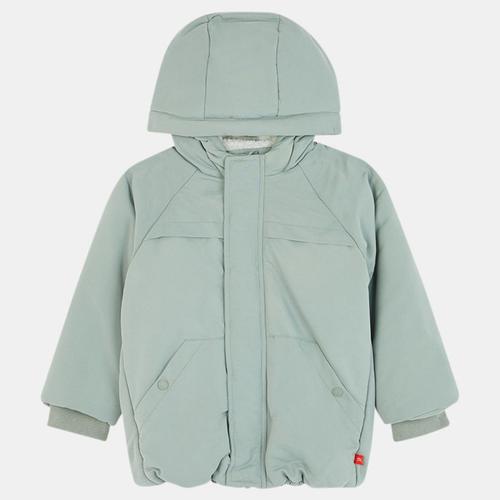 Parka Déperlante Chamo Intérieur Fourré Verte