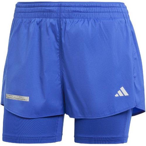 Adidas Ultimate 2in1 Short - Short Running Femme Semi Lucid Blue 2xs - 2xs