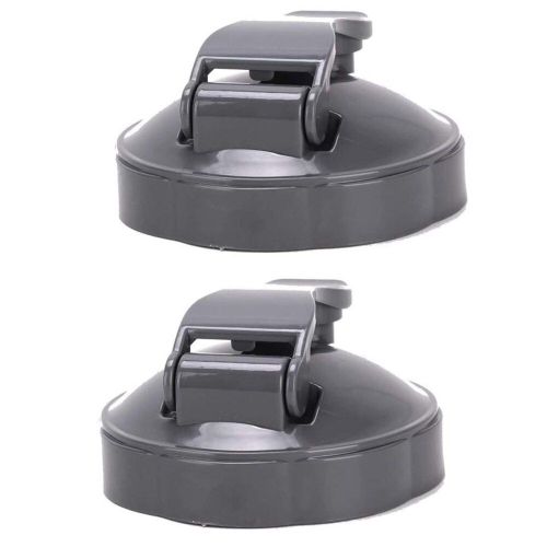2pcs Flip Top Tasse Couvercle Pièces De Rechange Jus Tasse Couvercle De Sport Pour Nutribullet Nutribullet 600W / Pro 900W Presse-agrumes Mélangeur Pièces