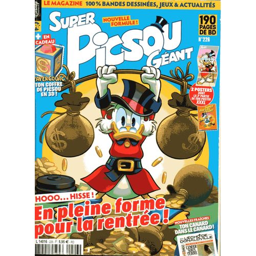 Super Picsou Géant N° 226 En Pleine Forme Pour La Rentrée