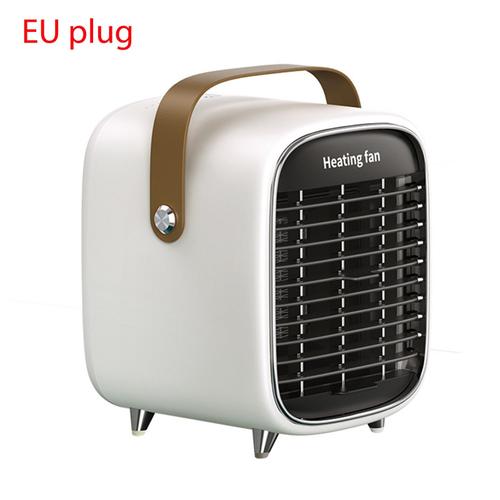 EPMANN Mini chauffage d'appoint portable, mini chauffage électrique pour  bureau, voiture, intérieur, bureau, petit ventilateur chauffant sans fil
