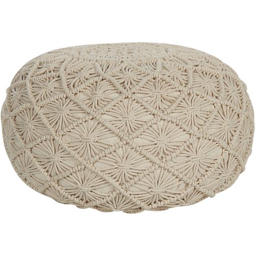 Pouf Berkane Beige Coton
