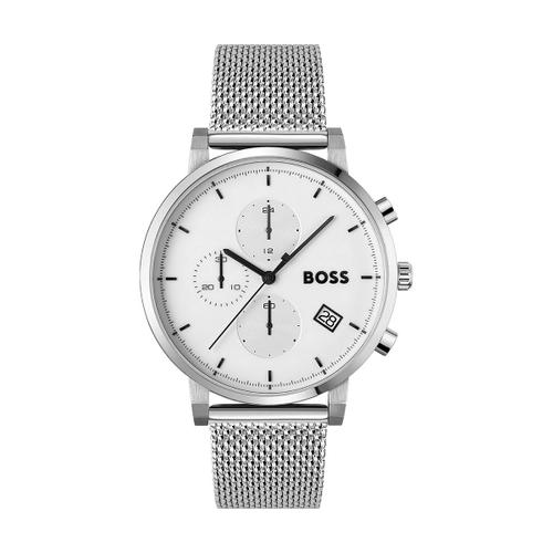 Montre Homme Hugo Boss Black Business En Acier Gris