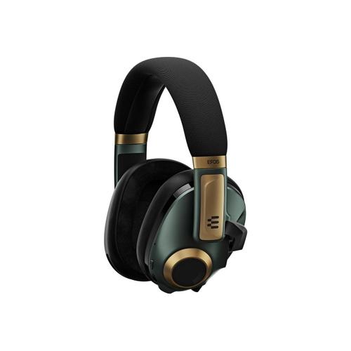 EPOS H3PRO Hybrid - Micro-casque - circum-aural - Bluetooth - sans fil, filaire - Suppresseur de bruit actif - jack 3,5mm, USB-A - vert