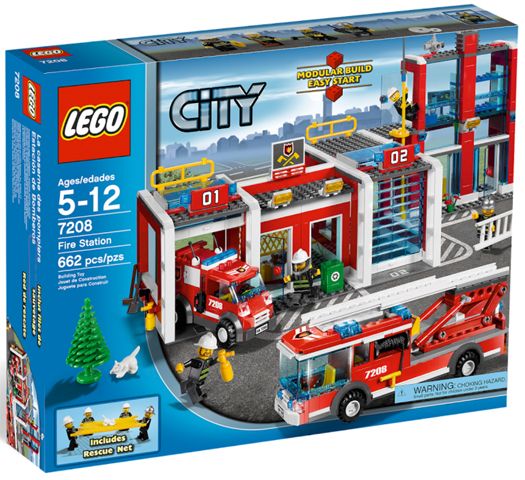 Nouveau LEGO CITY décors présentés dans une publicité télévisée