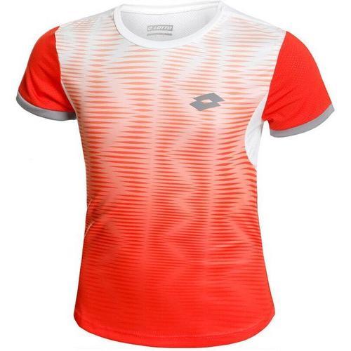 Iv 2 T-Shirt Filles - Rouge , Blanc