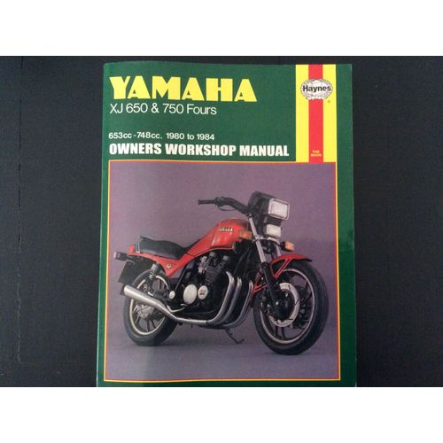 Yamaha Xj650 & 750 Fours (80 - 84) Haynes Repair Manual