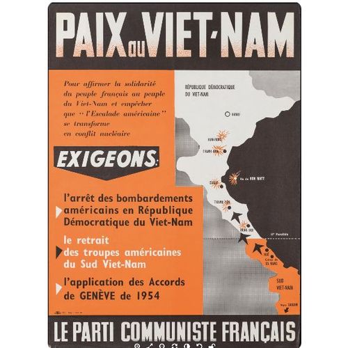 Affiche Parti Communiste Vietnam