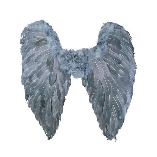 Ailes Grises 65 Cm Adulte