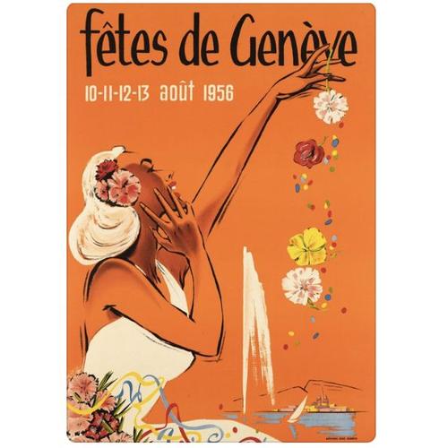 Affiche Genève 1956