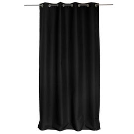 Rideau Occultant Ibiza À 8 ¿Illets - Longueur 240 Cm X Largeur 140 Cm - Noir