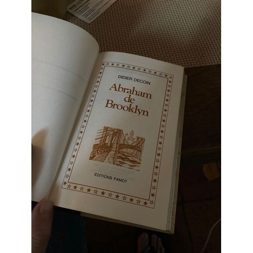 Abraham De Brooklyn - Didier Decoin