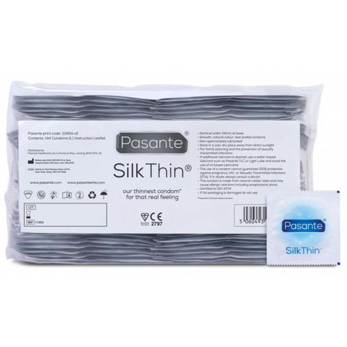 Preservatif Ultra Fin Préservatifs Fins Silk Thin Pasante X144 Pasante