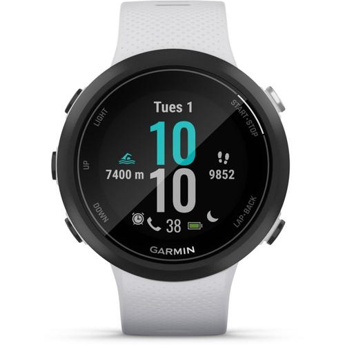 Garmin Swim 2 - 42 mm - ardoise - montre de sport avec bracelet - silicone  - ardoise - taille du poignet : 129-197 mm - affichage 1.04 - Bluetooth,  ANT+ - 36 g