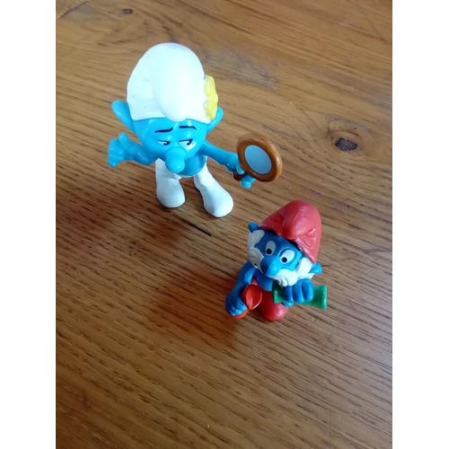 Lot De 2 Figurines Schtroumpfs