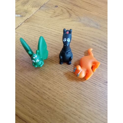 Lot De 3 Figurines Barbapapa