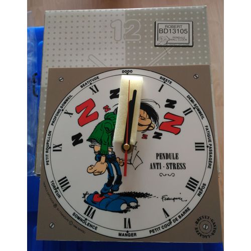 Horloge Gaston Lagaffe.