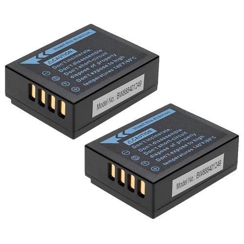 EXTENSILO 2x Batterie compatible avec Fujifilm FinePix HS50EXR, HS30EXR, HS33EXR, HS50 appareil photo (1140mAh, 7,2V, Li-ion)