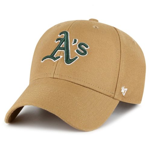 47 Brand Snapback Cap - Mlb Oakland Athletics Camel Beige