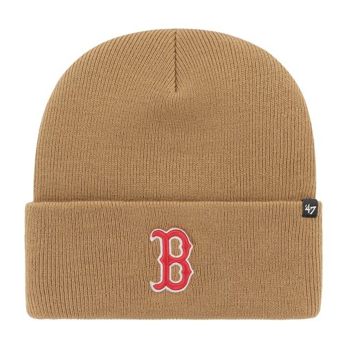 47 Brand Knit Bonnet - Haymaker Boston Red Sox Camel Beige