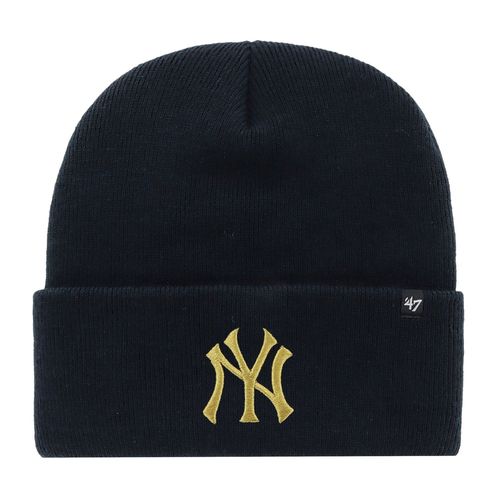 47 Brand Knit Bonnet - Haymaker Metallic Ny Yankees Navy