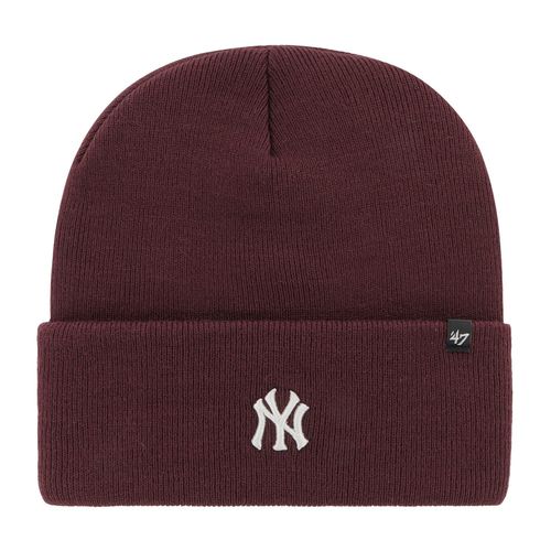 47 Brand Knit Beanie - Base Runner New York Yankees Maroon