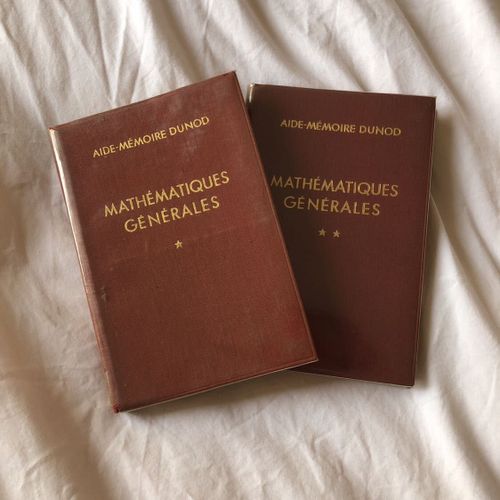 Mathématiques Générales - En 2 Tomes - Aide-Mémoire Dunod (8e Édition)