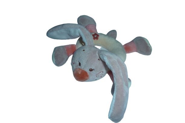 Doudou Hochet Lapin Jade Nattou