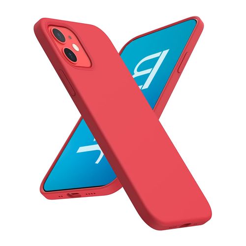 Jaym - Coque Silicone Rouge Pour [ Samsung Galaxy S24 Fe ] - 100% Silicone Et Microfibre - Renforcée Et Ultra Doux