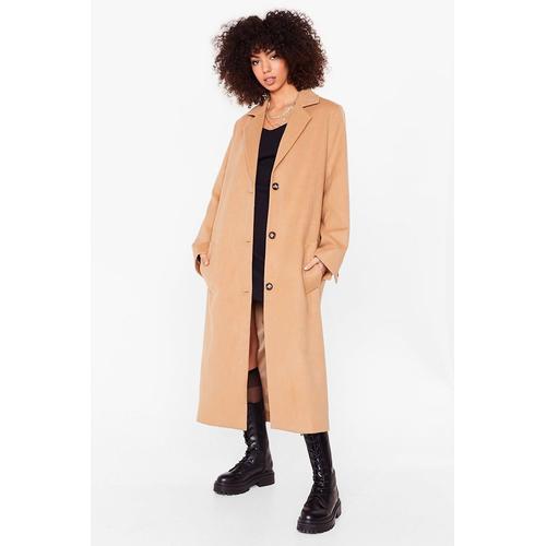 manteau beige doux