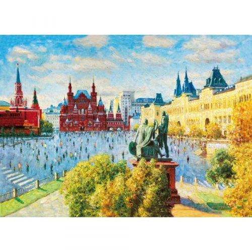Puzzle En Bois - Moscou En L'an 870 - 150 Pièces
