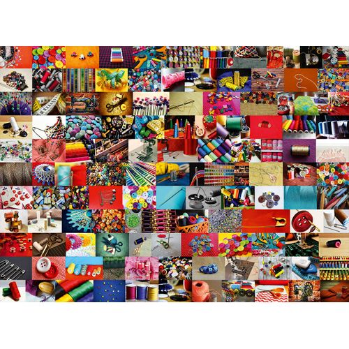 Collage - Couture - Puzzle 3000 Pièces